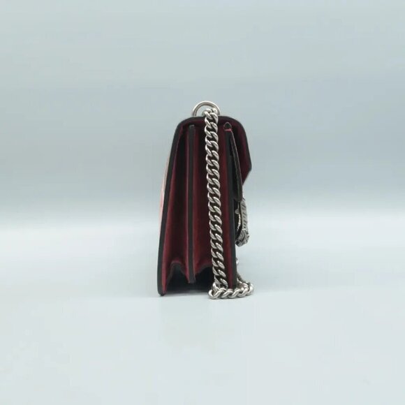 100% Authentic GUCCI Dionysus Brown Canvas Shoulder Bag 750-080824 - Picture 3 of 12